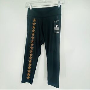 Electric Yoga Gold Studded Star Leggings